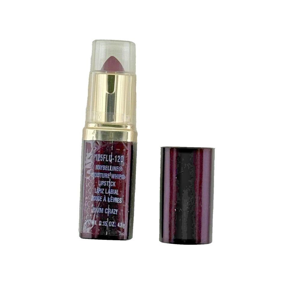 Maybelline Moisture Whip Lipstick #245 Plum Crazy Factory Sealed